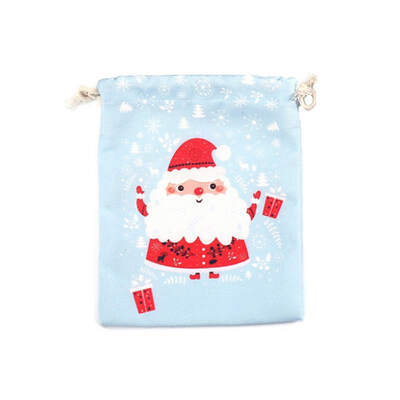 Christmas Drawstring Gift Bags Reusable Fabric Candy Bag Santa Claus Present Treat Bags Christmas supplies
Christmas Drawstring Gift Bags Reusable Fabric Candy Bag Santa Claus Present Treat Bags Christmas supplies