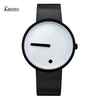 Creative Design of Enmex Creative Design for Holiday Gift Translation Vertical Dot simple watch casual temperament tonal wristwatc
Creative Design of Enmex Creative Design for Holiday Gift Translation Vertical Dot simple watch casual temperament tonal wristwatc