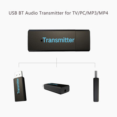 KN-316 Bluetooth Audio Transmitter Bluetooth Adapter for TV PC MP3 MP4 with USB Interface 35mm AUX Cable RDA Cable
KN-316 Bluetooth Audio Transmitter Bluetooth Adapter for TV PC MP3 MP4 with USB Interface 35mm AUX Cable RDA Cable