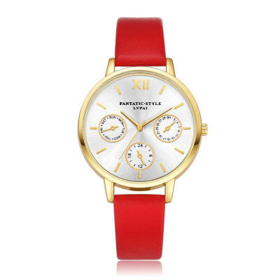 High Quality Women Watches Golden BorderDial Ladies Quartz Wristwatch Fashion Leather Strap Clock Simple Relogio Feminino50
High Quality Women Watches Golden BorderDial Ladies Quartz Wristwatch Fashion Leather Strap Clock Simple Relogio Feminino50