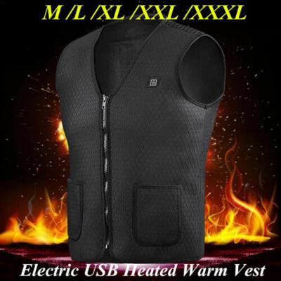 Men Women TOP Electric USB Heated Warm Vest Heating Coat Jacket Thermal Skiing
Men Women TOP Electric USB Heated Warm Vest Heating Coat Jacket Thermal Skiing