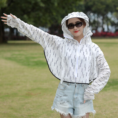 Sunscreen girl 2019 new mid - summer long - style sunblock fairy breathable UV - free jacket cycling
Sunscreen girl 2019 new mid - summer long - style sunblock fairy breathable UV - free jacket cycling