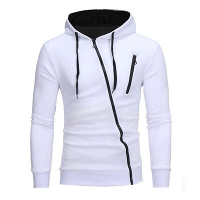 Fashion Inclined Zipper Drawstring Hooded Sweatshirt Casual Thickened Warm Slim Hoodies For Men
Fashion Inclined Zipper Drawstring Hooded Sweatshirt Casual Thickened Warm Slim Hoodies For Men
