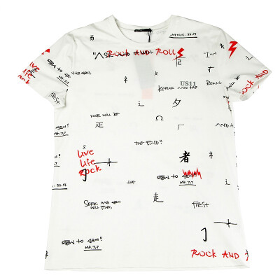 US11 Mens T-Shirt Summer Cotton Breathable Sweat Pattern Casual Fashion Trend 6765
US11 Mens T-Shirt Summer Cotton Breathable Sweat Pattern Casual Fashion Trend 6765