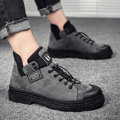 Mens shoes high to help Korean mens casual wild shoes shoes spiritual social network red tide shoes
Mens shoes high to help Korean mens casual wild shoes shoes spiritual social network red tide shoes