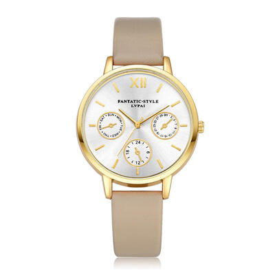 High Quality Women Watches Golden BorderDial Ladies Quartz Wristwatch Fashion Leather Strap Clock Simple Relogio Feminino50
High Quality Women Watches Golden BorderDial Ladies Quartz Wristwatch Fashion Leather Strap Clock Simple Relogio Feminino50