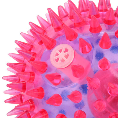 Siaonvr Flashing Puffer Balls Squeezable Stress Toy Stress Relief Ball For Fun