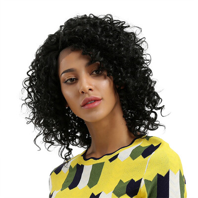 〖Follure〗Glueless Resistant Lace Front Women Black Curls Hair Full Wig 
〖Follure〗Glueless Resistant Lace Front Women Black Curls Hair Full Wig