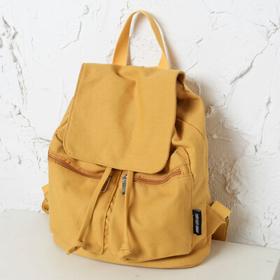 Tailored Solid Color Backpack Literary Draw Student Bag Large Capacity Travel Backpack
Tailored Solid Color Backpack Literary Draw Student Bag Large Capacity Travel Backpack