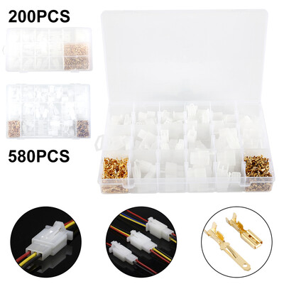 200580Pcs 28mm 3469 pin Automotive Electrical wire Connector Male Female cable terminal plug Kits Motorcycle ebike car Kit
200580Pcs 28mm 3469 pin Automotive Electrical wire Connector Male Female cable terminal plug Kits Motorcycle ebike car Kit