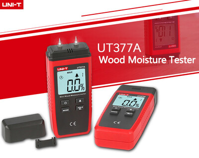 UNI-T UT377A Digital Wood Moisture Meter Hygrometer Humidity Tester for Paper Plywood Wooden Materials LCD Backlight
UNI-T UT377A Digital Wood Moisture Meter Hygrometer Humidity Tester for Paper Plywood Wooden Materials LCD Backlight