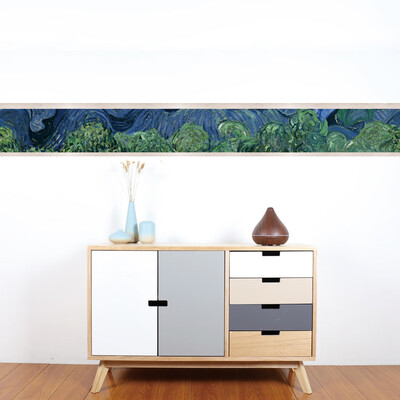 〖Follure〗PVC Waterproof Tile Floor Waistline Wall Sticker For Kitchen Bathroom Decor
〖Follure〗PVC Waterproof Tile Floor Waistline Wall Sticker For Kitchen Bathroom Decor