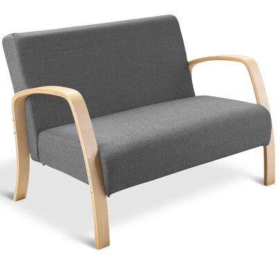 Mid Century Modern Accent Lounge Arm Loveseat 
Mid Century Modern Accent Lounge Arm Loveseat