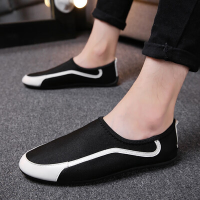 Korean version of the peas shoes men 2019 summer new breathable canvas fast hand red casual shoes a pedal lazy shoes
Korean version of the peas shoes men 2019 summer new breathable canvas fast hand red casual shoes a pedal lazy shoes