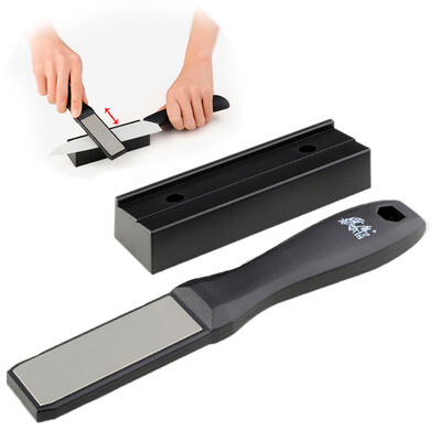 〖Follure〗Diamond Double-sided Ceramic Sharpener Kitchen knives Household Whetstone