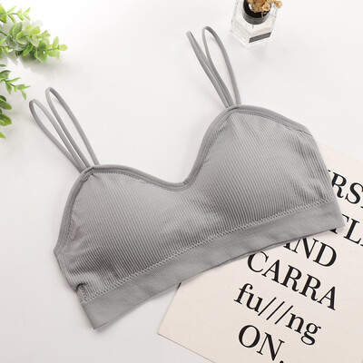 Women Underwear Ice Silk Seamless Wrapped Chest