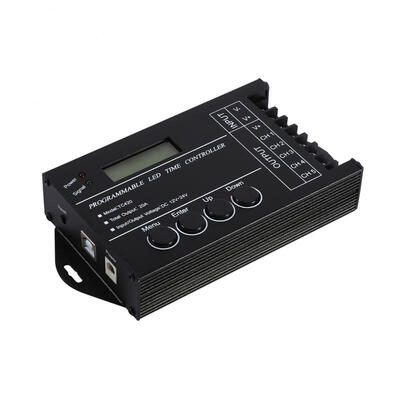Greensen DC1224V 20A Programmable LED Time Controller 5 Channels Color Adjustable With CD USB Cable
Greensen DC1224V 20A Programmable LED Time Controller 5 Channels Color Adjustable With CD USB Cable