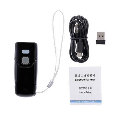 QR Wireless Barcode Scanner BT & 24G Wireless Connection Portable CodebarQR Data MatrixPDF417 Scanner for LaptopMobile Phones
QR Wireless Barcode Scanner BT & 24G Wireless Connection Portable CodebarQR Data MatrixPDF417 Scanner for LaptopMobile Phones