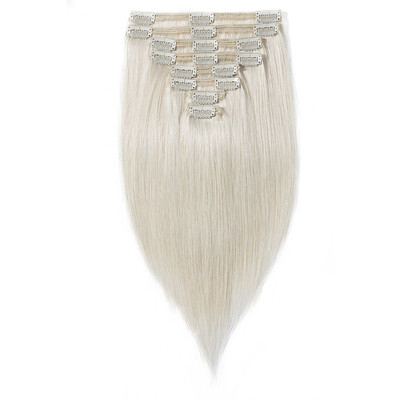 Clip in 100 Remy Human Hair Extensions double weft Grade 7A Quality Full Head 8pcs 18clips Soft Silky Straight for Women
Clip in 100 Remy Human Hair Extensions double weft Grade 7A Quality Full Head 8pcs 18clips Soft Silky Straight for Women
