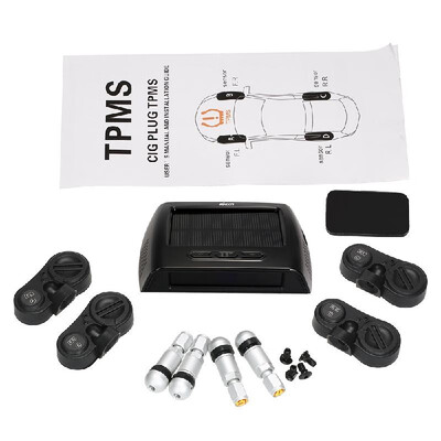 KKmoon TPMS Wireless Real-time Tire Pressure Monitoring System Solar Energy with Clear LCD Display 4 Internal Sensors Alarm Functi 
KKmoon TPMS Wireless Real-time Tire Pressure Monitoring System Solar Energy with Clear LCD Display 4 Internal Sensors Alarm Functi