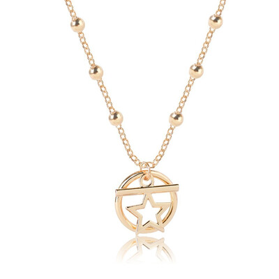 Women Double Layer Heart And Circle Pendant Necklace Trendy Jewelry Female Handmade Charm Necklace&Pendants Wedding Jewelry Gift
Women Double Layer Heart And Circle Pendant Necklace Trendy Jewelry Female Handmade Charm Necklace&Pendants Wedding Jewelry Gift