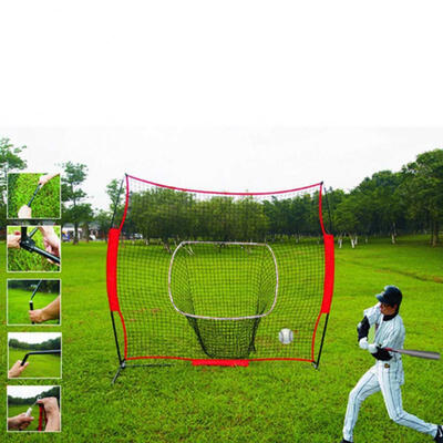 Greensen Portable Outdoor Baseball Training Practice Target Net Sports Aid 5X5 Net