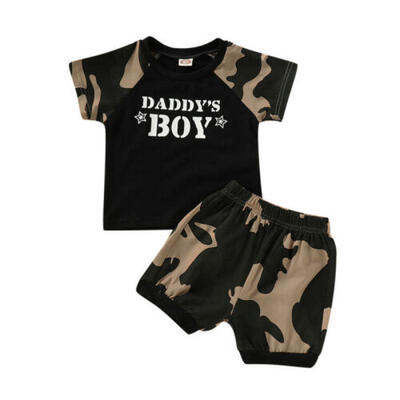 Canis Toddler Kids Baby Boy Clothes Camo Outfits Sets T-Shirt Shorts Pants Tops
Canis Toddler Kids Baby Boy Clothes Camo Outfits Sets T-Shirt Shorts Pants Tops