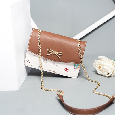 Summer ins girls bag on the Korean version of the chain single shoulder slant bag fashion students
Summer ins girls bag on the Korean version of the chain single shoulder slant bag fashion students