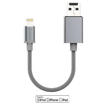 dodocool 05ft 15cm Lightning to USB-A 20 Cable with Micro SD Card Slot – Extra Data Storage Backup&Management for iPhone X
dodocool 05ft 15cm Lightning to USB-A 20 Cable with Micro SD Card Slot – Extra Data Storage Backup&Management for iPhone X