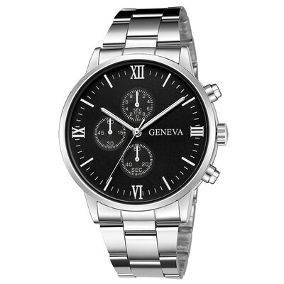 Gobestart Mens Stainless Steel Quartz Analog Date Wrist Watch Sport Watches Gifts 
Gobestart Mens Stainless Steel Quartz Analog Date Wrist Watch Sport Watches Gifts