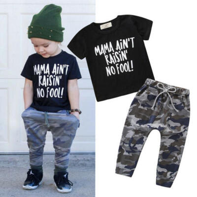 2PCS Cute Kids Girls Boys Summer Clothes T-shirt Tops Long Pants Outfit Set 1-6Y
2PCS Cute Kids Girls Boys Summer Clothes T-shirt Tops Long Pants Outfit Set 1-6Y