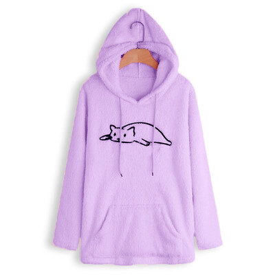 Roseonmyhand Women Causal Embroidery Cat Pockets Casual Hoodies Blouse Solid Coat Outwear
Roseonmyhand Women Causal Embroidery Cat Pockets Casual Hoodies Blouse Solid Coat Outwear