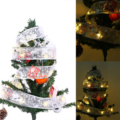 〖Follure〗Christmas Party Decoration 1m Ribbon Night Light Christmas tree LED String
〖Follure〗Christmas Party Decoration 1m Ribbon Night Light Christmas tree LED String