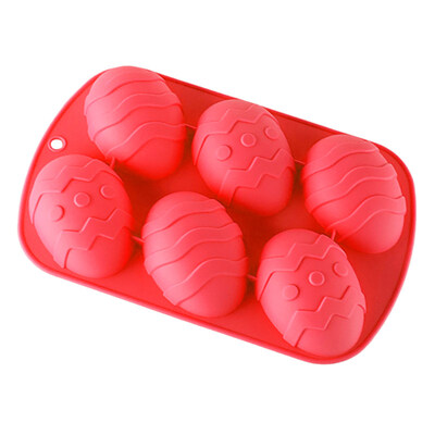 6 Cavities Easter Egg Silicone Cake Chocolate Dessert Soap Mold DIY Baking Mould
6 Cavities Easter Egg Silicone Cake Chocolate Dessert Soap Mold DIY Baking Mould