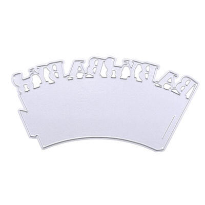 DIY Baby Letters Shape Cutting Dies Scrapbooking Embossing Metal Paper Card