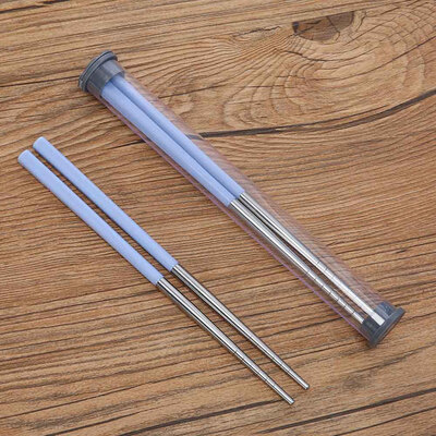 1 Pair Portable Travel Cutlery Chinese Stainless Steel Chopsticks Camping Picnic Tableware
1 Pair Portable Travel Cutlery Chinese Stainless Steel Chopsticks Camping Picnic Tableware
