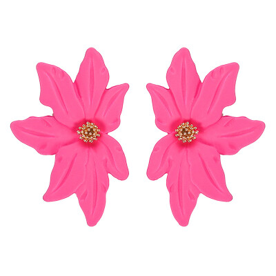 Fashion Round Earrings for Women Spray Geometric Metal Statement Brincos Big Leaf Flower Earrings Fashion Party Jewelry Gift
Fashion Round Earrings for Women Spray Geometric Metal Statement Brincos Big Leaf Flower Earrings Fashion Party Jewelry Gift