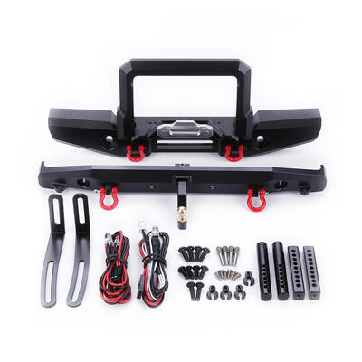Metal Front Rear Bumper Set for Traxxas Axial Scx10 Car Auto Accessories