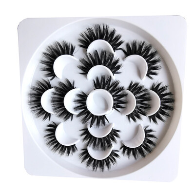 Gobestart Luxury 7Paire 3D False Lashes Fluffy Strip Eyelashes Long Natural Party Makeup
Gobestart Luxury 7Paire 3D False Lashes Fluffy Strip Eyelashes Long Natural Party Makeup