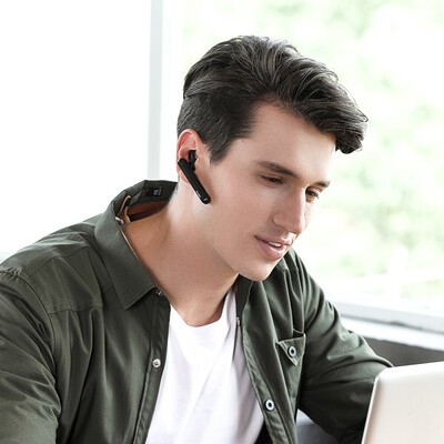 QCY A1 Wireless Bluetooth Earphone Business Portable Stereo Headphone for Car Driver HandsfreeWhite
QCY A1 Wireless Bluetooth Earphone Business Portable Stereo Headphone for Car Driver HandsfreeWhite