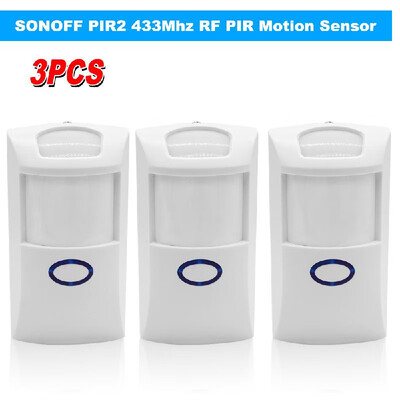 5PCS SONOFF PIR2 Wireless Dual Infrared Detector 433Mhz RF PIR Motion Sensor Smart Home Automation Security Alarm System for Amazo
5PCS SONOFF PIR2 Wireless Dual Infrared Detector 433Mhz RF PIR Motion Sensor Smart Home Automation Security Alarm System for Amazo