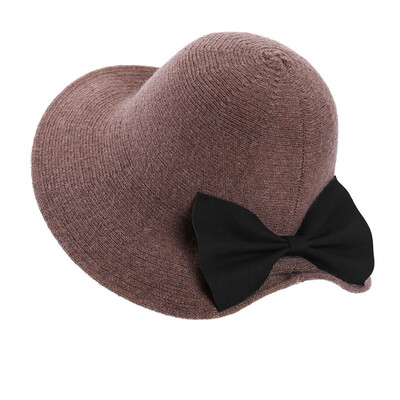 British fisherman hat bow bow hair line hat tide autumn&winter wool hat lady dome basin hat spring warm knitted hat
British fisherman hat bow bow hair line hat tide autumn&winter wool hat lady dome basin hat spring warm knitted hat