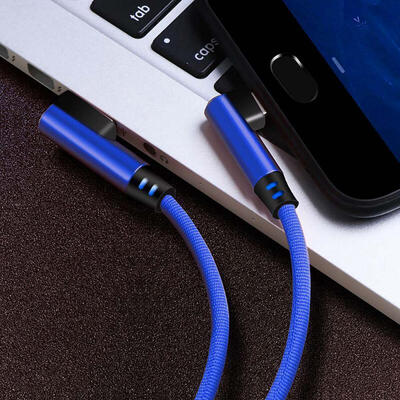 Fast Charging Speed 90 Degree Double Elbow Micro USB Cable Type-c Game Gaming Cables Sync Charger Adapter -MICRO USB
Fast Charging Speed 90 Degree Double Elbow Micro USB Cable Type-c Game Gaming Cables Sync Charger Adapter -MICRO USB