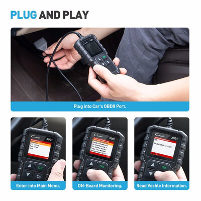 Beautytreesl LAUNCH X431 CR3001 Full OBD2 Scanner Engine Code Reader Creader 3001 Car Diagnostic tool PK CR319 AD310 ELM327
Beautytreesl LAUNCH X431 CR3001 Full OBD2 Scanner Engine Code Reader Creader 3001 Car Diagnostic tool PK CR319 AD310 ELM327