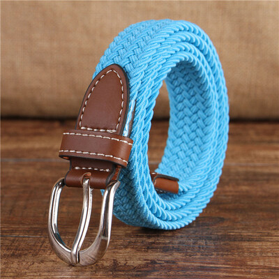 Fashion Unisex belt high quality Elastic tension canvas Alloy pin buckle Men&Women belt solid color casual cowboy Men belt
Fashion Unisex belt high quality Elastic tension canvas Alloy pin buckle Men&Women belt solid color casual cowboy Men belt