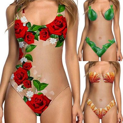 New Women One-Piece Swimsuit Beachwear Swimwear Push-up Monokini Bikini Bathing
New Women One-Piece Swimsuit Beachwear Swimwear Push-up Monokini Bikini Bathing