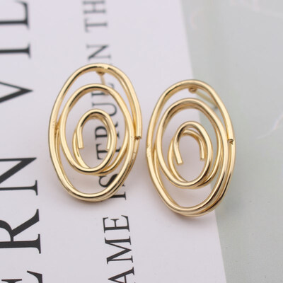 Hot Sale Round Triangle Heart Drop Earrings Green Color Wire Spiral Earrings Metal Maze Exaggerated Party Jewelry Pendientes
Hot Sale Round Triangle Heart Drop Earrings Green Color Wire Spiral Earrings Metal Maze Exaggerated Party Jewelry Pendientes