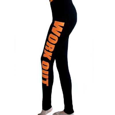 Sexy Women Slim Leggings Letter Print Elastic Waist Sport Yoga Casual Fitness Skinny Pencil Pants Trousers
Sexy Women Slim Leggings Letter Print Elastic Waist Sport Yoga Casual Fitness Skinny Pencil Pants Trousers