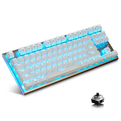 Ajazz AK40 87 Keys Wired Mechanical Keyboards Black Blue Axis Full Button Suspension Ice Blue Back Light White Gaming Ergonomic
Ajazz AK40 87 Keys Wired Mechanical Keyboards Black Blue Axis Full Button Suspension Ice Blue Back Light White Gaming Ergonomic