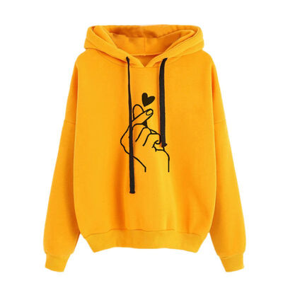 Women Sweatshirt&Hoody Simple Autumn Harajuku Warm Long Sleeve Hooded Love Heart Print Plus Velvet Loose Yellow Pink Hoodies
Women Sweatshirt&Hoody Simple Autumn Harajuku Warm Long Sleeve Hooded Love Heart Print Plus Velvet Loose Yellow Pink Hoodies